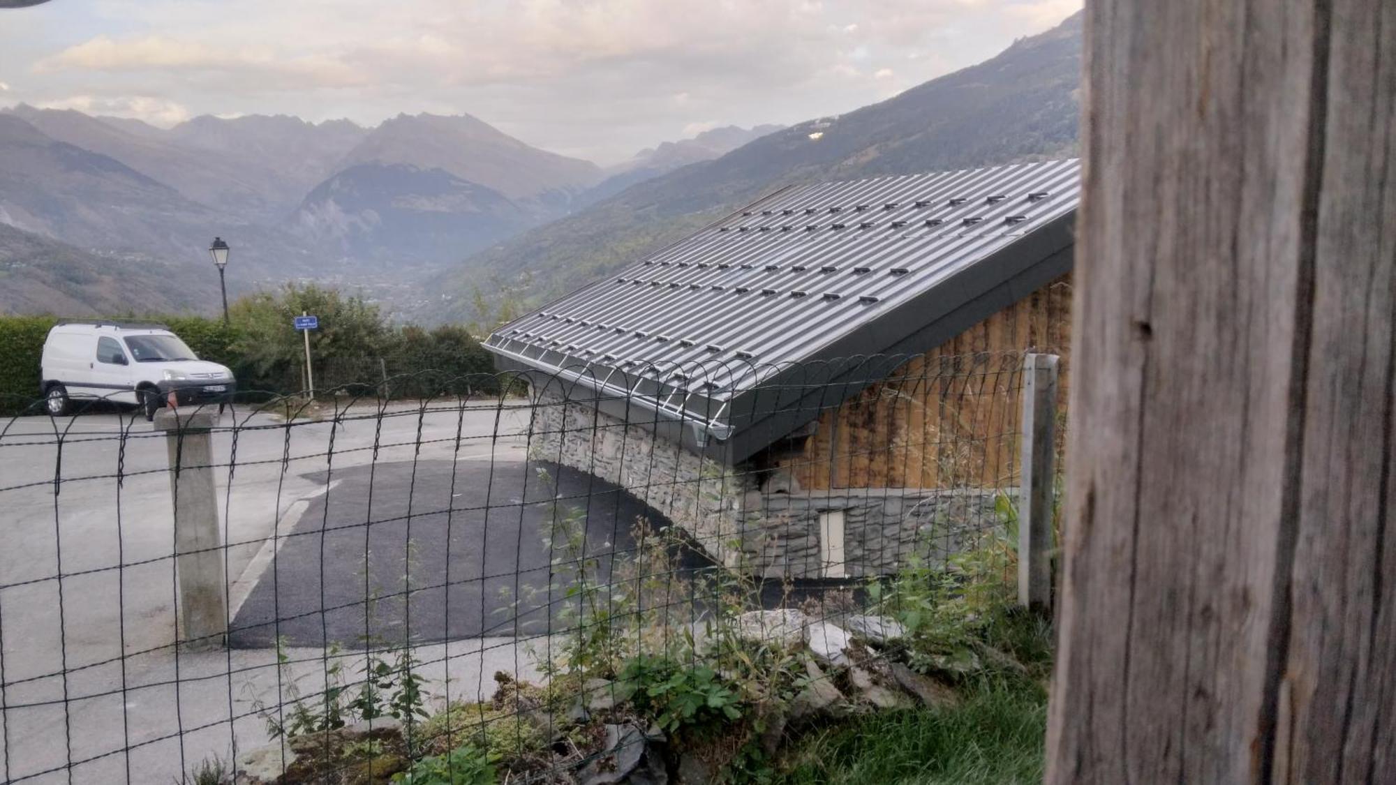 Chalet Balneo Billard La Plagne Savoie Vue Top Luaran gambar