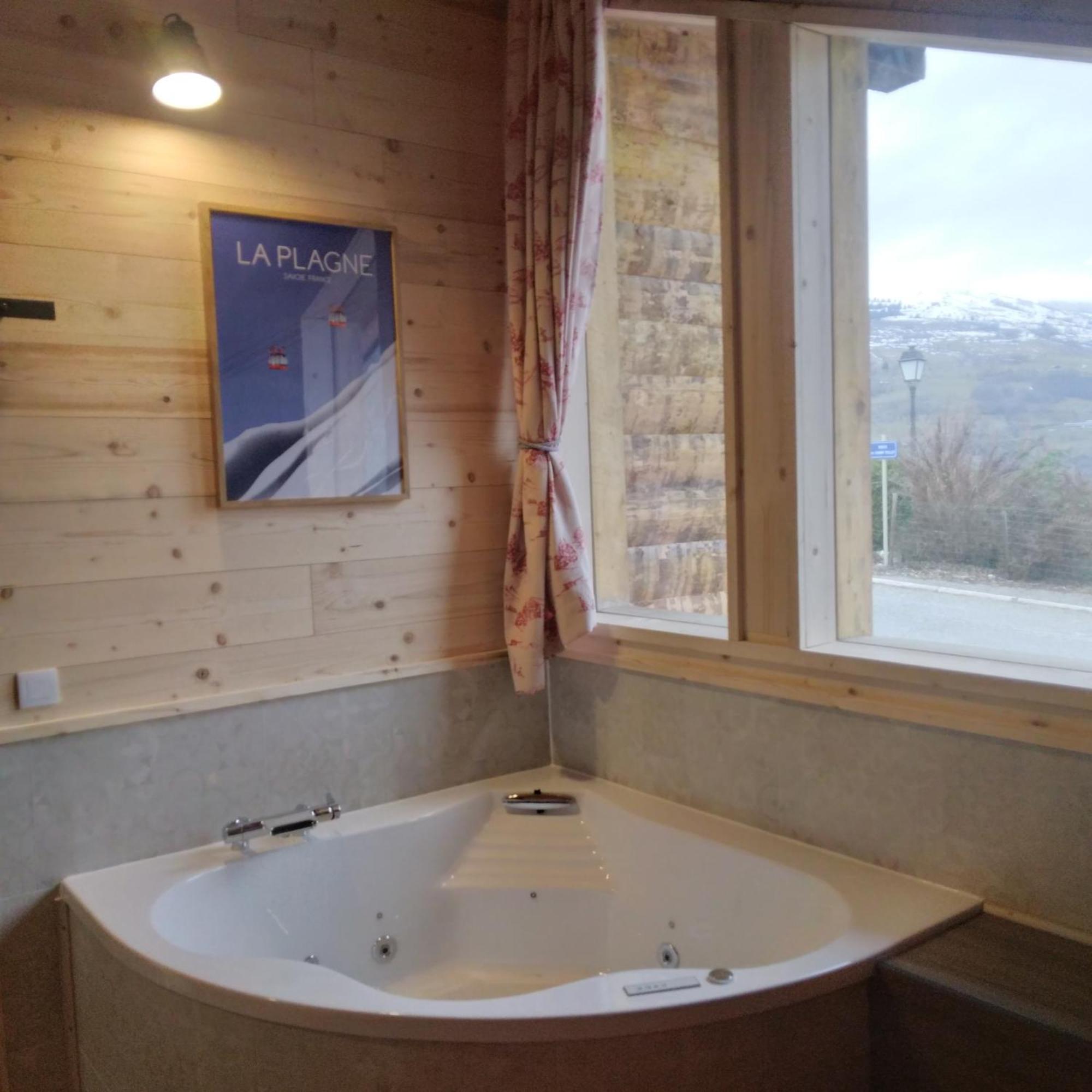 Chalet Balneo Billard La Plagne Savoie Vue Top Luaran gambar