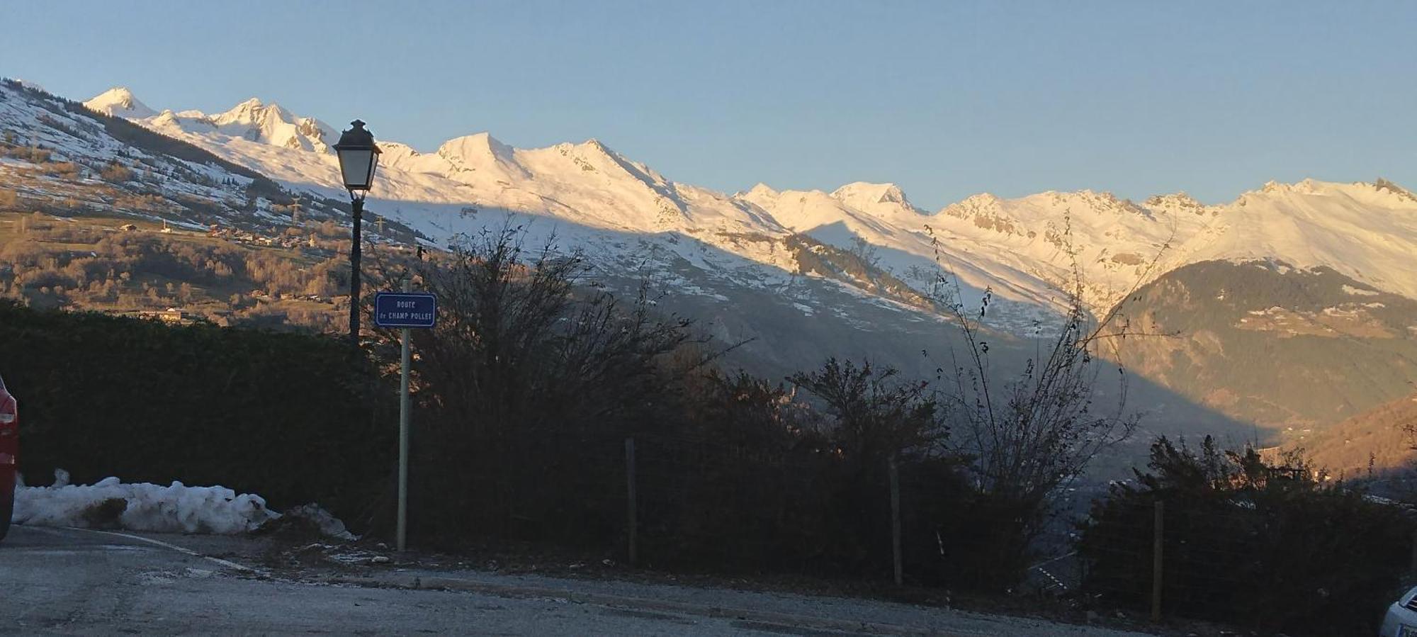 Chalet Balneo Billard La Plagne Savoie Vue Top Luaran gambar