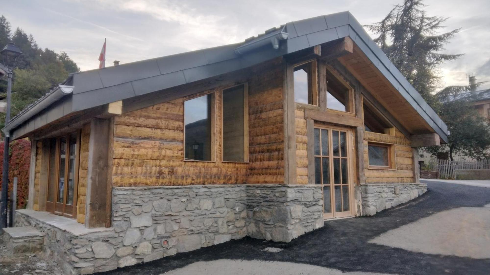Chalet Balneo Billard La Plagne Savoie Vue Top Luaran gambar
