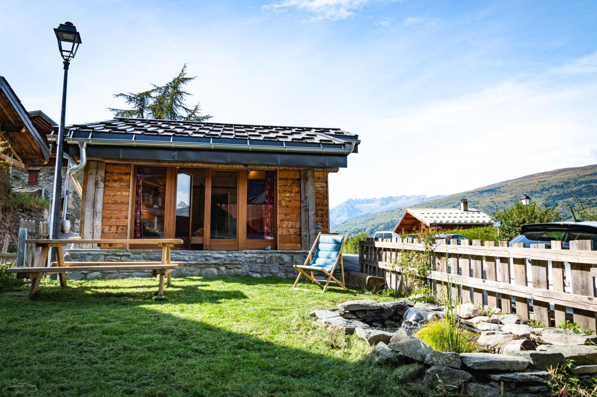 Chalet Balneo Billard La Plagne Savoie Vue Top Luaran gambar