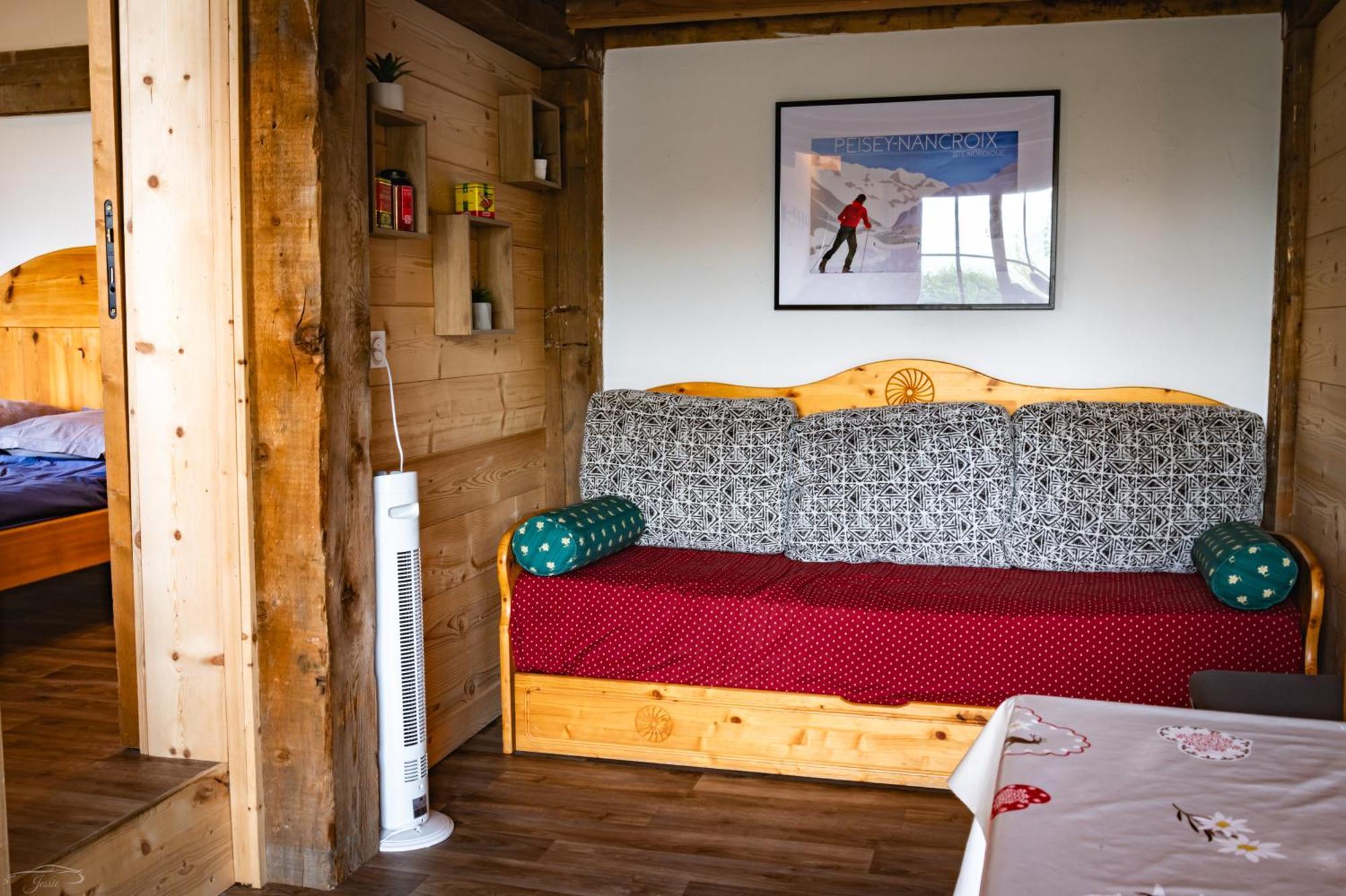 Chalet Balneo Billard La Plagne Savoie Vue Top Luaran gambar