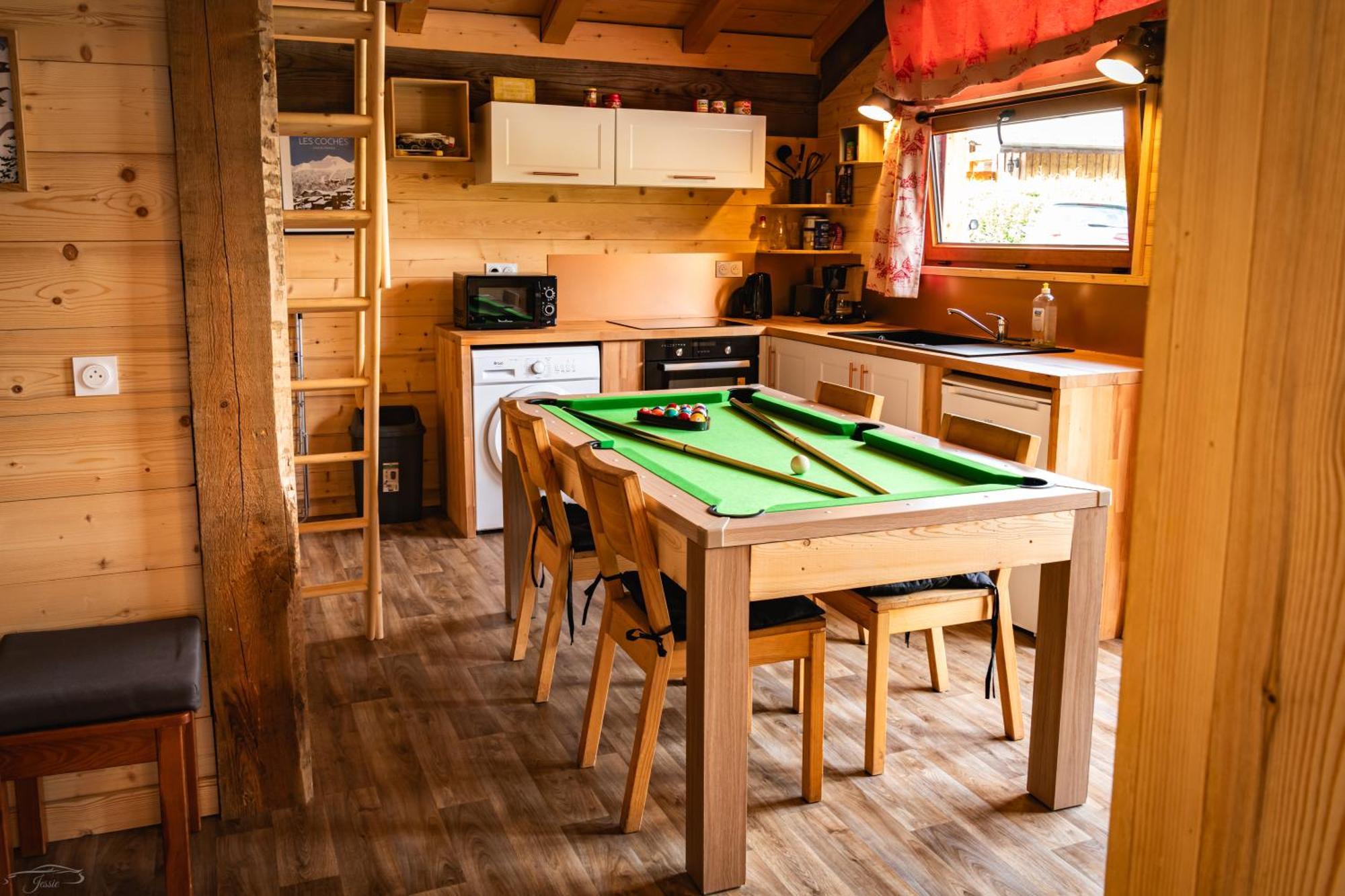 Chalet Balneo Billard La Plagne Savoie Vue Top Luaran gambar
