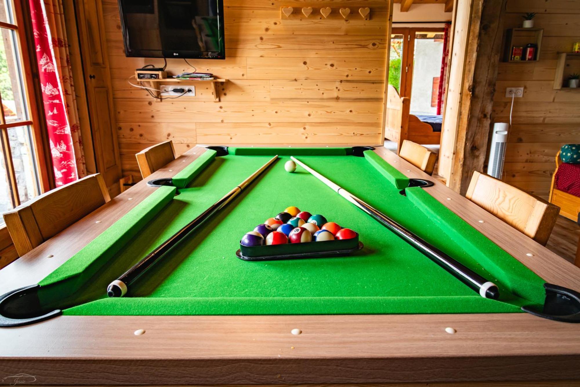 Chalet Balneo Billard La Plagne Savoie Vue Top Luaran gambar